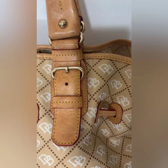 Dooney & Burke Patchwork Tote/Shoulder Bag - Picture 7 of 16